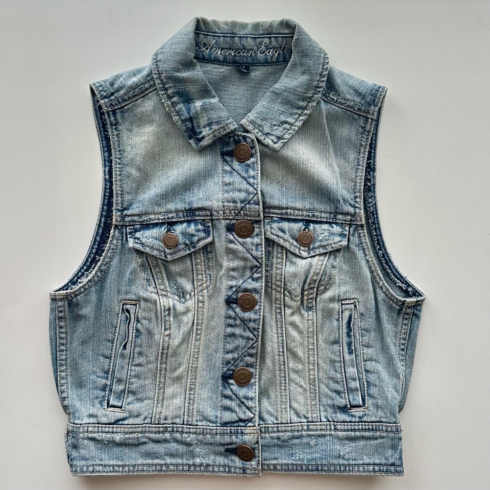 AMERICAN EAGLE OUTFITTERS Denim Vest